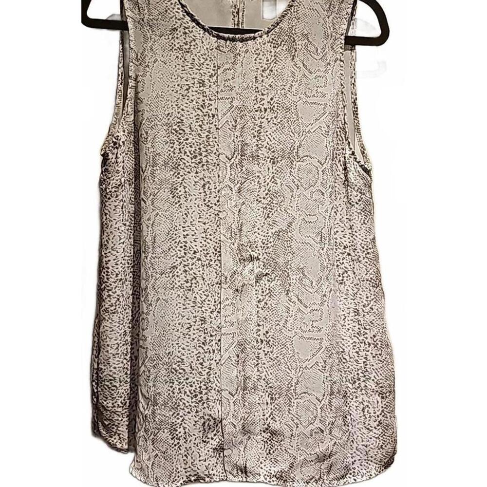 Kenar snakeskin print tank size L